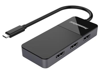 PremiumCord Adaptér USB-C (DP1.4) na 3xHDMI2.0 (triple 4K) MST Adapter