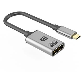 PremiumCord adaptér USB-C na DisplayPort DP1.4 Male/Female 8K@60Hz a 4k@120Hz 20cm