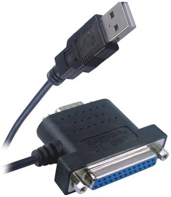 PremiumCord USB - 1x RS 232 + 1x LPT převodník