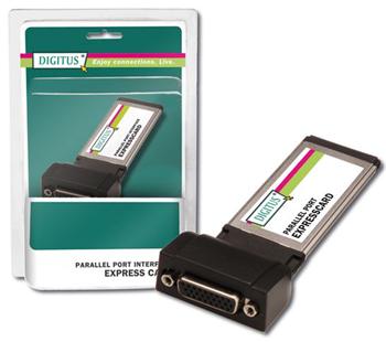 DIGITUS Express Card 1x LPT paralelní 25pin F port