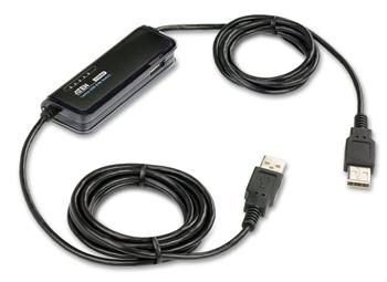 ATEN 2-port KVMP USB mini, usb hub, 1m kabely