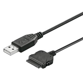 PremiumCord iPod/iPhone na USB A/M kabel černý 1,5m