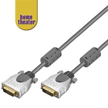 Home Theater HQ DVI-D dual link kabel DVI-D male <> DVI-D male (24+1) 7,5m