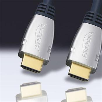 ClickTronic HQ kabel HDMI male <> HDMI male, zlacené, HDMI 1.3b, ferrity 10m
