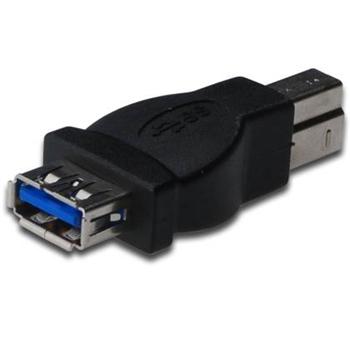 PremiumCord USB 3.0 redukce A-B, Female/Male