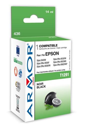 ARMOR ink-jet pro Epson, černý, 14ml, komp.s T129140