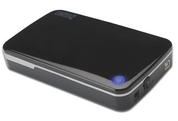DIGITUS Externí box 3,5" S-ATA - USB 2.0 bezšroubová montáž