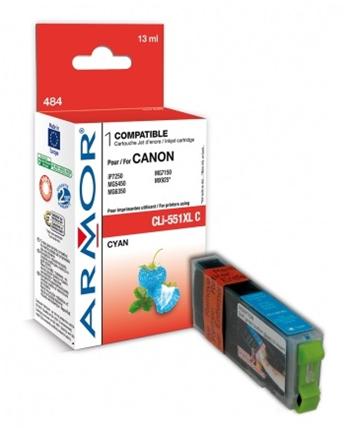 ARMOR ink-jet pro Canon, cyan, 13ml, komp. s  CLI551C / CLI551CXL