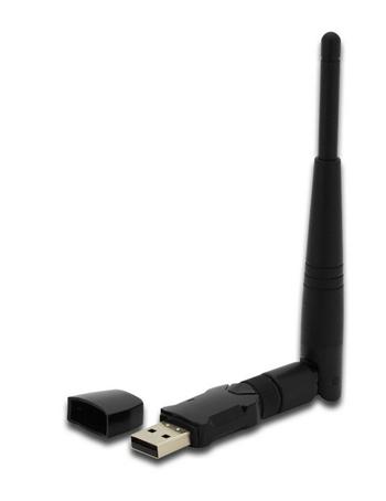 DIGITUS Wireless AC 433Mbps DualBand 2.4/5Ghz USB 2.0 adaptér, odnímatelná anténa