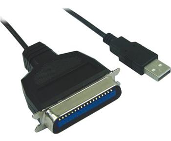 PremiumCord USB printer kabel USB na paralelní port LPT (CEN36M) - ROZBALENÝ
