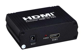 PremiumCord HDMI elektronický konvertor na VGA + audio L/R