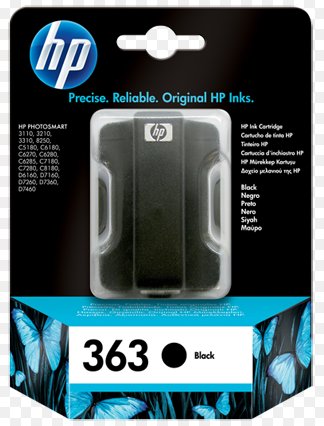 HP C8721EE ink-jet pro HP Photosmart 8250 černý,6 ml, 400str., č.363