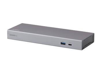 ATEN USB-C Multiportová dokovací stanice DP, USB-C, RJ45, Audio, USB 3.1, napájení