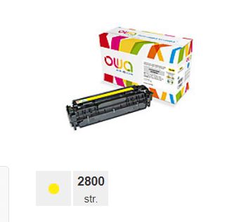 ARMOR laser toner pro HP CLJ CP2025 yellow, 2.800 str.,kom.s CC532A