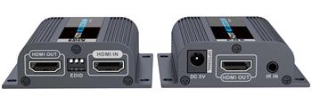 PremiumCord HDMI extender na 50m přes jeden kabel Cat6/6a/7, EDID nastavení 