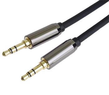 PremiumCord HQ shielded cable stereo Jack 3.5mm - Jack 3.5mm M/M 1,5m