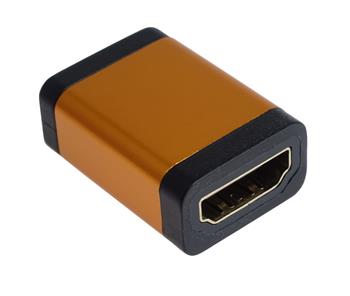 PremiumCord Adaptér spojka HDMI A - HDMI A, Female/Female, oranžová