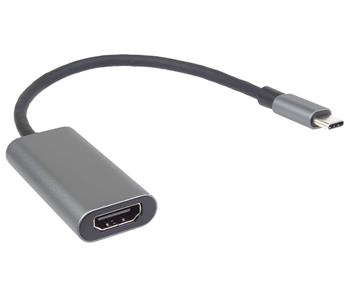 PremiumCord USB-C to HDMI Adapter  resolution 4K or FULL HD 1080p, Aluminium Shell