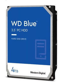 WD Blue WD40EZAX 4TB HDD 3.5'', SATA/600, 256MB cache