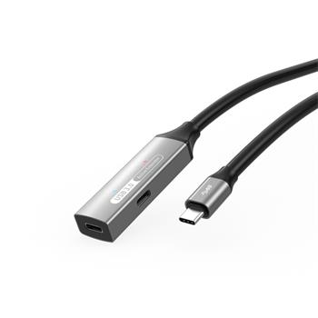 PremiumCord USB-C repeater a prodlužovací kabel Male-Female, 5Gbps Aluminium 5m