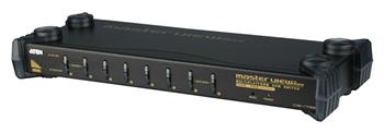 ATEN 8-port KVM PS/2+USB, audio, OSD, rack 19"