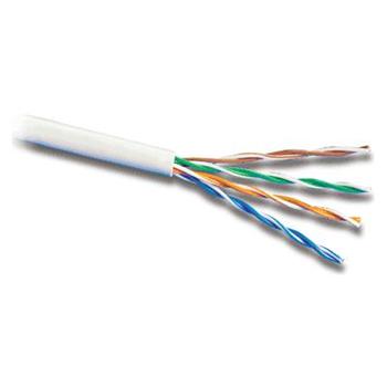 PremiumCord TP Kabel 4x2,drát UTP Cat5e AWG24,čistá měď 1m