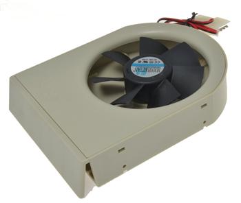 Přídavný maxi ventilátor pro 3,5" šachtu před HDD s nasáváním