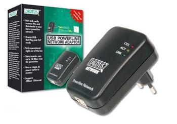 DIGITUS Powerline USB adaptér