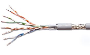 PremiumCord TP Kabel 4x2,lanko SF/UTP Cat5e 1m
