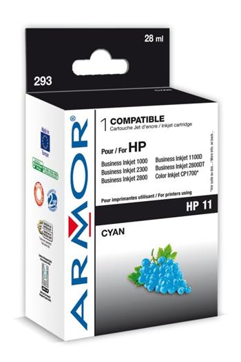 ARMOR ink-jet pro HP DJ 2200 cyan 30 ml, kompatibilní s C4836A