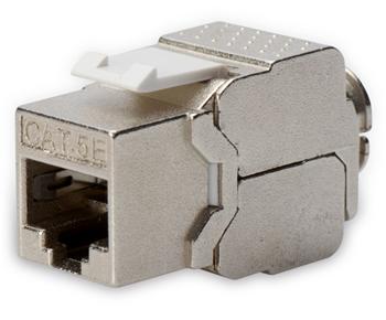 DIGITUS Key stone jack RJ45 Cat5e stíněný