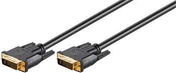 PremiumCord DVI-I propojovací kabel,dual-link,DVI(24+5),MM, 2m