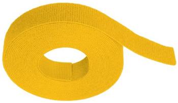 PANDUIT Vázací pásek suchý zip 19mm/ 4,5 m - žlutý