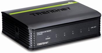 TRENDnet 5port switch 10/100 N-Way Mini - nový design