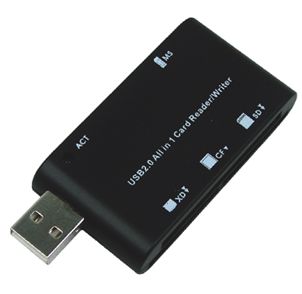 PremiumCord USB 2.0 čtečka paměťových karet vše v jedné, podpora SDHC
