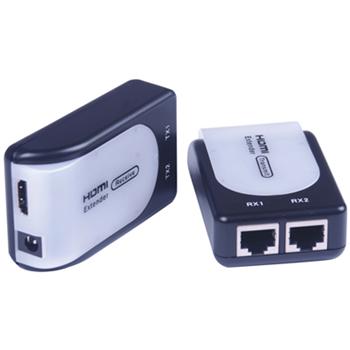 PremiumCord HDMI extender na 60m přes 2x Cat5e/Cat6/Cat7