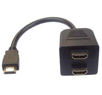 PremiumCord Adapter HDMI rozdvojka M - 2x F konektory