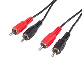 PremiumCord Kabel 2x CINCH-2x CINCH M/M 5m