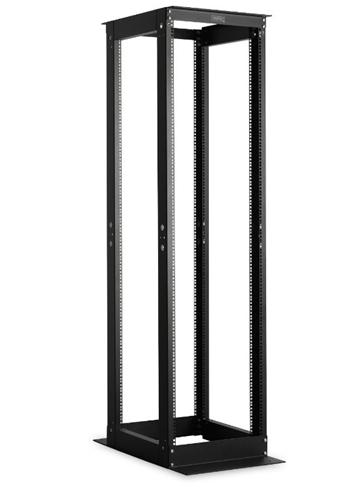 DIGITUS 19" 42U double frame open rack, nesmontovaný, 2022x530x870mm, černý RAL 9005
