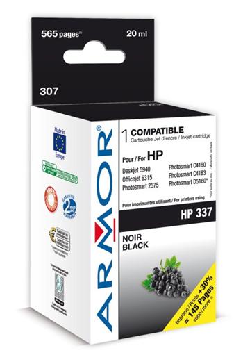 ARMOR ink-jet pro HP DJ 5940 černá, 14 ml, kompat.s C9364E, k.č. 307