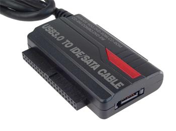 PremiumCord USB 3.0 - SATA / IDE adaptér s kabelem + napájecí adaptér