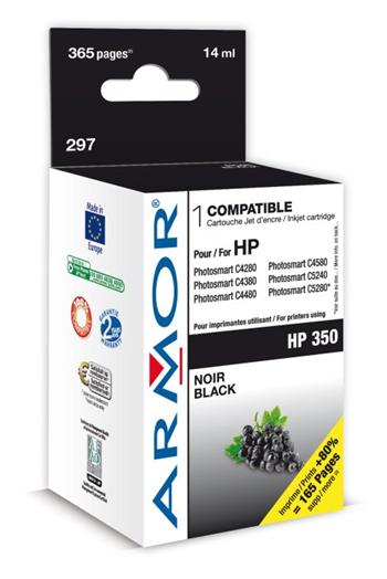 ARMOR ink-jet pro HP DJ D4260/C4280 black, 10 ml, kompat.s CB335E