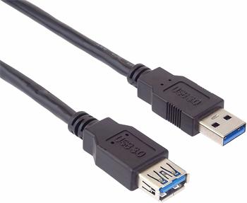 PremiumCord Prodlužovací kabel USB 3.0 Super-speed 5Gbps  A-A, MF, 9pin, 1m