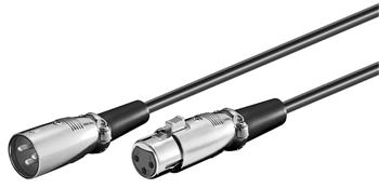PremiumCord Kabel XLR-XLR M/F 6m
