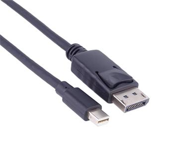 PremiumCord Mini DisplayPort - DisplayPort přípojný kabel M/M 1m