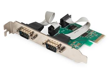 DIGITUS PCI Express karta 2xCOM RS-232 port, LP brackets (DS-30000-1)