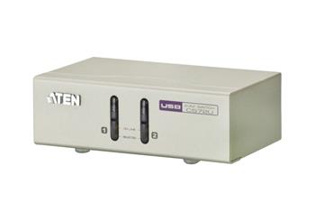 ATEN 2-port KVM USB, audio 2.1, včetně kabelů 