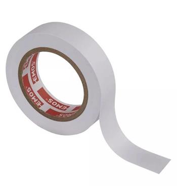 PremiumCord Izolační páska PVC 15/10 bílá