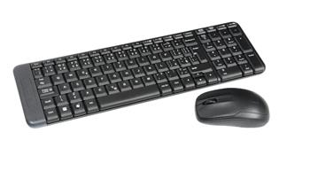 Logitech Wireless Desktop MK220 CZ, sada bezdrátové klávesnice a myši