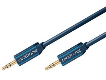 ClickTronic HQ OFC kabel Jack 3,5mm - Jack 3,5mm stereo, M/M, 10m